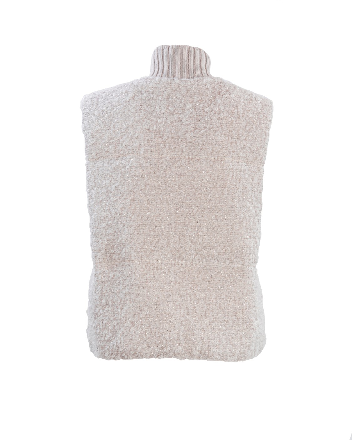 shop FABIANA FILIPPI  Gilet: Fabiana Filippi gilet piumino in tweed.
Chiusura con zip.
Tweed fantasia.
Composizione: 51% Poliammide 30% Lana 8% Acrilica 6% Poliestere 4% Viscosa 1% Elastan.
Fodera: 100% Poliammide.
Imbottitura: 90% Piume d'oca 10% Piume d'oca piccole.
Fabbricato in Italia.. CTD213F193H681-VR1 number 9742947